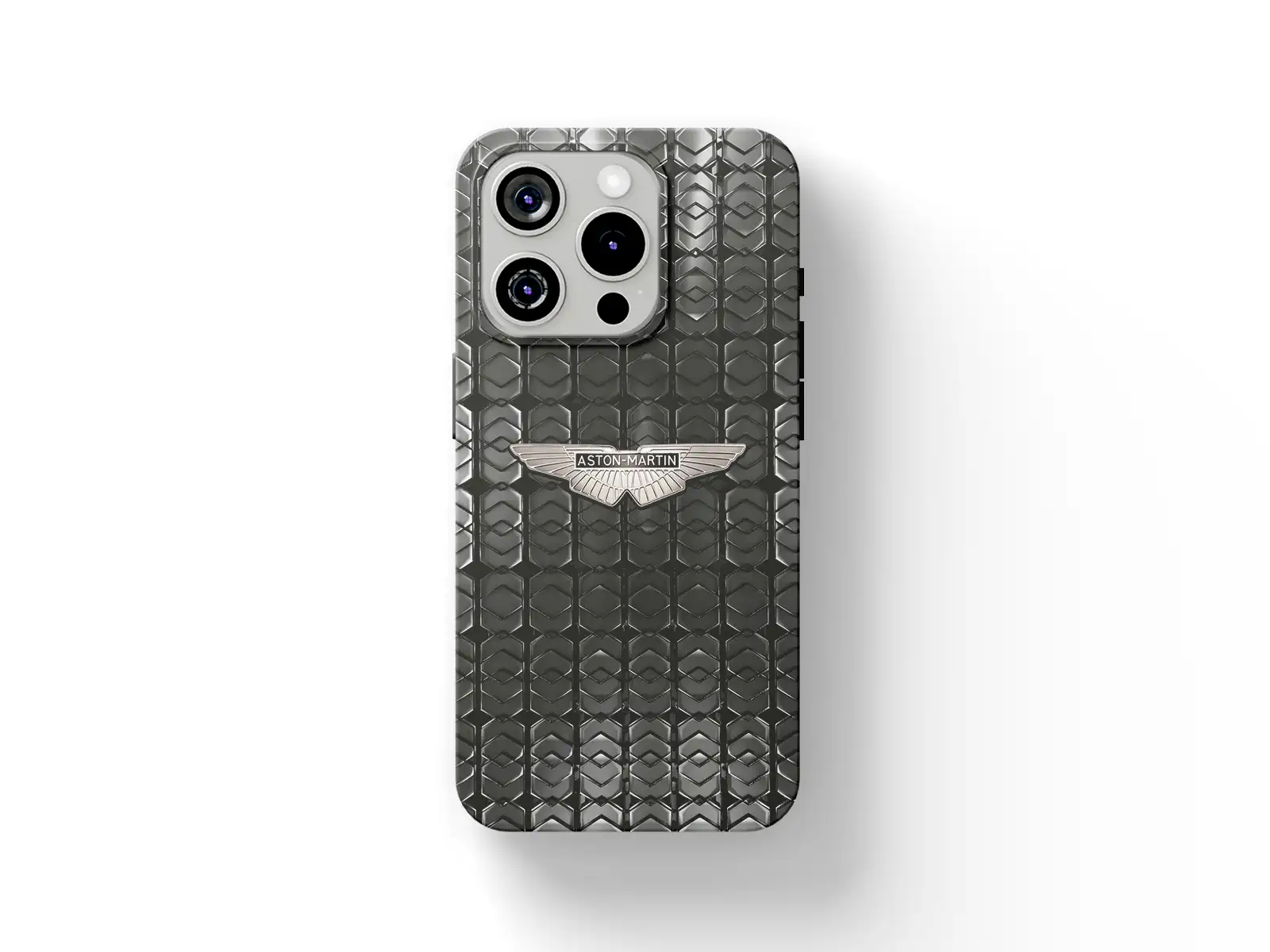 Aston Martin Cover Cellulare Look Dinamico da Corsa